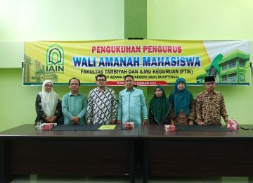 Pengukuhan Wali Amanah Fakultas Tarbiyah dan Ilmu Keguruan